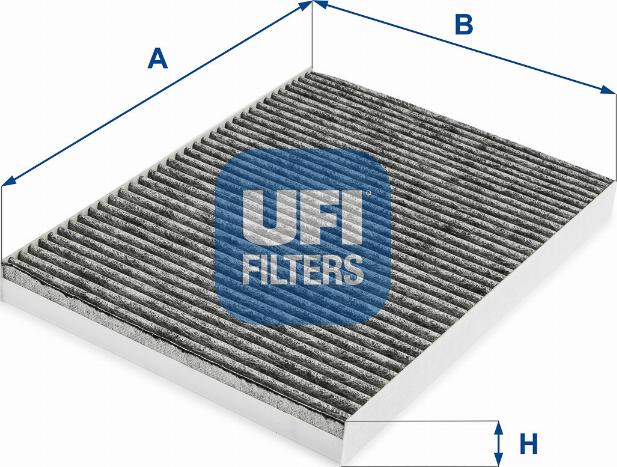 UFI 54.263.00 - Фильтр воздуха в салоне abcparts.ee