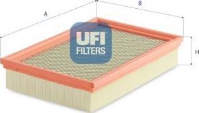UFI 30.A89.00 - Воздушный фильтр двигателя abcparts.ee