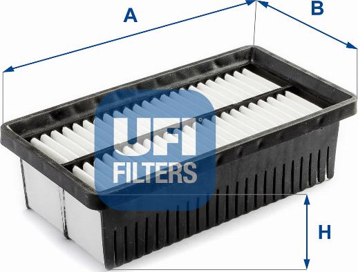 UFI 30.A34.00 - Воздушный фильтр двигателя abcparts.ee