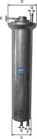 UFI 31.924.00 - Топливный фильтр abcparts.ee