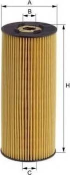 Uniflux Filters XOE325Z - Масляный фильтр abcparts.ee