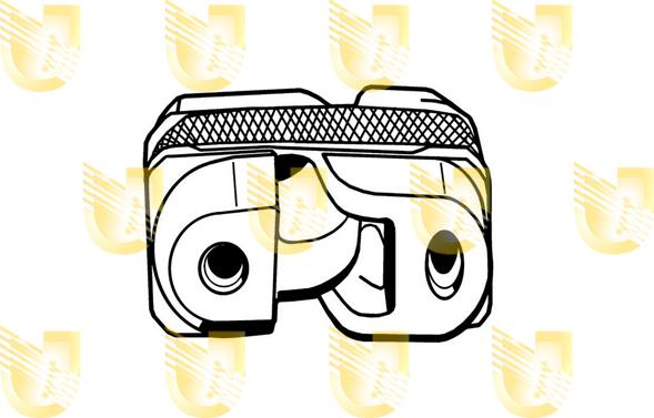 Unigom 165161 - Кронштейн, втулка, система выпуска ОГ abcparts.ee