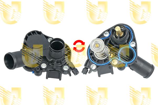 Unigom 341250 - Фланец охлаждающей жидкости abcparts.ee