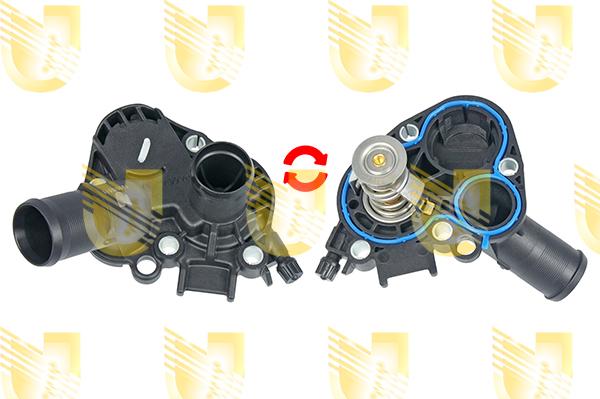 Unigom 341252 - Фланец охлаждающей жидкости abcparts.ee