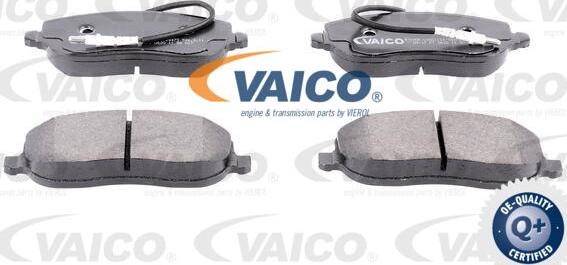 VAICO V42-0097 - Тормозные колодки, дисковые, комплект abcparts.ee