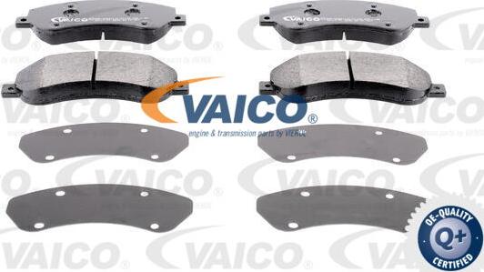 VAICO V10-2455 - Тормозные колодки, дисковые, комплект abcparts.ee
