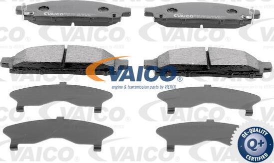 VAICO V37-0028 - Тормозные колодки, дисковые, комплект abcparts.ee