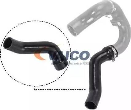 VAICO V24-0720 - Трубка, нагнетание воздуха abcparts.ee
