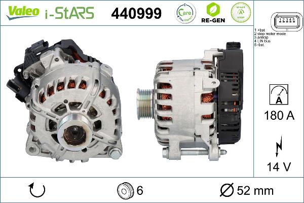 VALEO 440999 - Генератор abcparts.ee