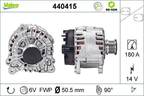 VALEO 440415 - Генератор abcparts.ee