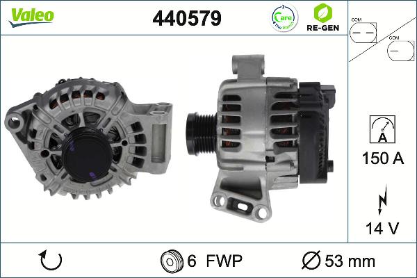VALEO 440579 - Генератор abcparts.ee