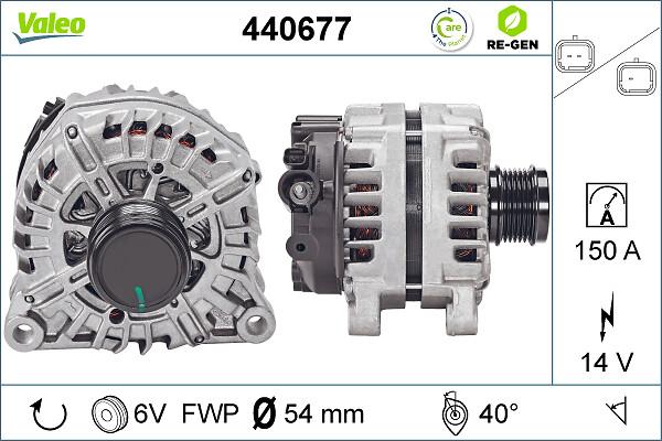VALEO 440677 - Генератор abcparts.ee