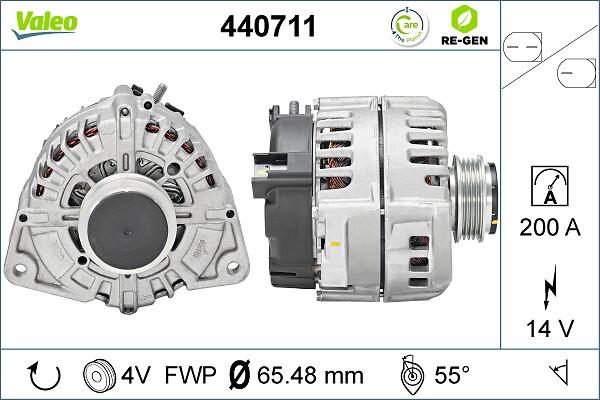 VALEO 440711 - Генератор abcparts.ee
