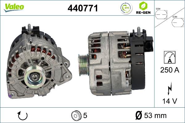 VALEO 440771 - Генератор abcparts.ee