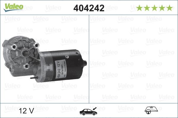 VALEO 404242 - Двигатель стеклоочистителя abcparts.ee
