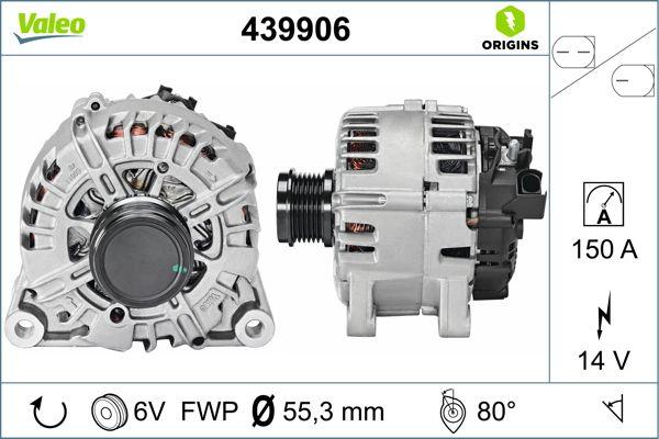VALEO 439906 - Генератор abcparts.ee