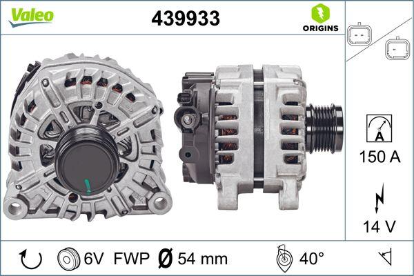 VALEO 439933 - Генератор abcparts.ee