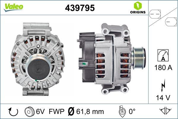 VALEO 439795 - Генератор abcparts.ee