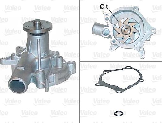 Valeo 506405 - Водяной насос abcparts.ee