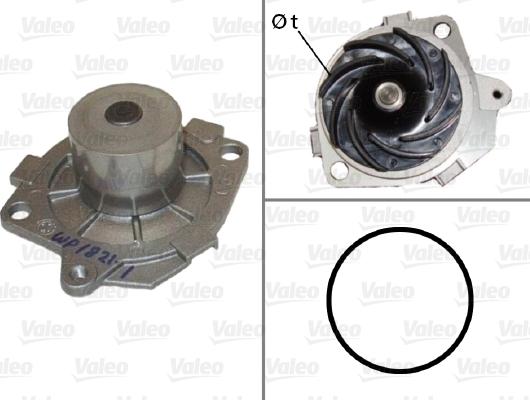VALEO 506590 - Водяной насос abcparts.ee