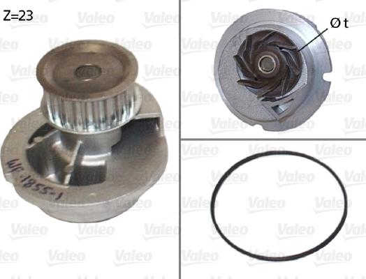 VALEO 506656 - Водяной насос abcparts.ee