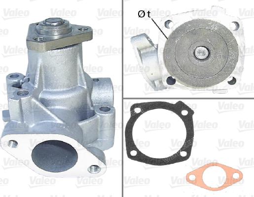 VALEO 506123 - Водяной насос abcparts.ee