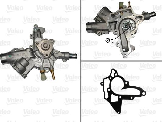VALEO 506838 - Водяной насос abcparts.ee