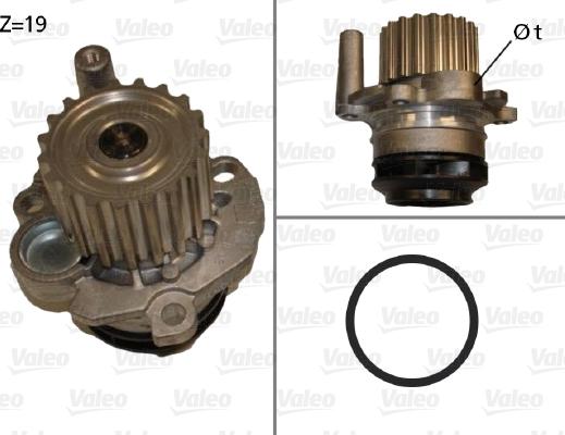 VALEO 506871 - Водяной насос abcparts.ee