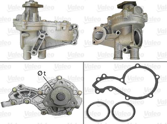 VALEO 506227 - Водяной насос abcparts.ee
