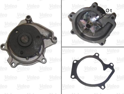 VALEO 506707 - Водяной насос abcparts.ee