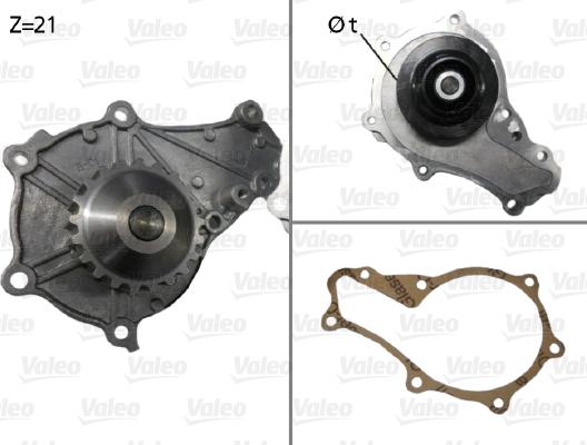 VALEO 506714 - Водяной насос abcparts.ee