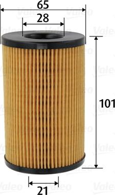 Valeo 586590 - Масляный фильтр abcparts.ee