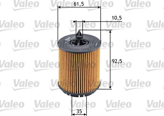 VALEO 586563 - Масляный фильтр abcparts.ee