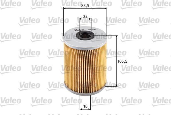 VALEO 586574 - Масляный фильтр abcparts.ee
