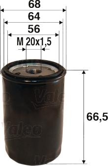 Valeo 586022 - Масляный фильтр abcparts.ee