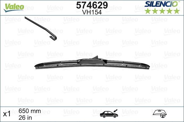 VALEO 574629 - Щетка стеклоочистителя abcparts.ee