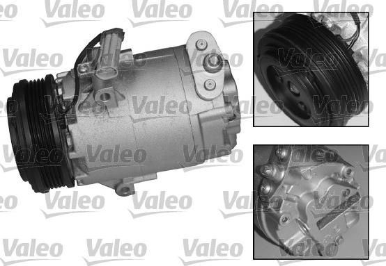 VALEO 699752 - Компрессор кондиционера abcparts.ee