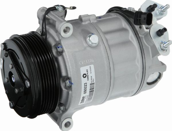 Valeo 690023 - Компрессор кондиционера abcparts.ee