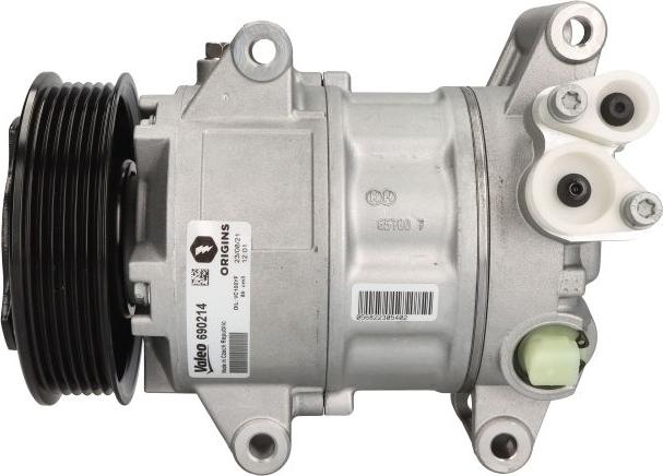 VALEO 690214 - Компрессор кондиционера abcparts.ee