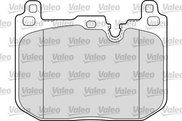 VALEO 601679 - Тормозные колодки, дисковые, комплект abcparts.ee