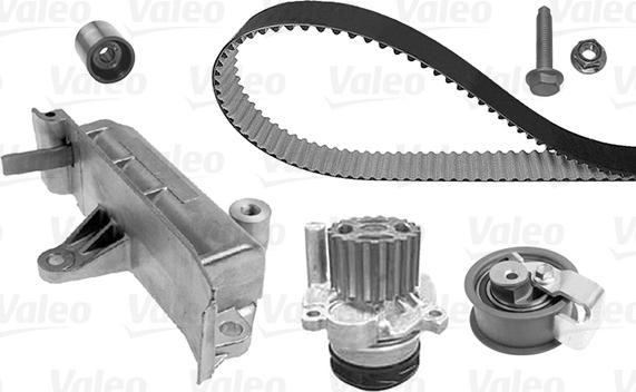 VALEO 614559 - Водяной насос + комплект зубчатого ремня ГРМ abcparts.ee