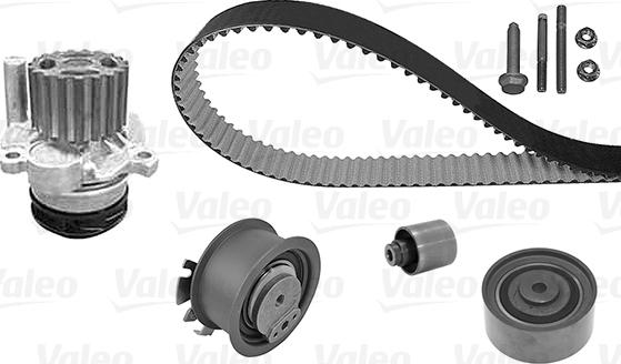 VALEO 614564 - Водяной насос + комплект зубчатого ремня ГРМ abcparts.ee