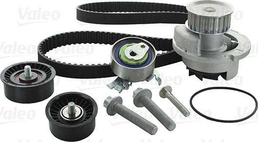 VALEO 614582 - Водяной насос + комплект зубчатого ремня ГРМ abcparts.ee