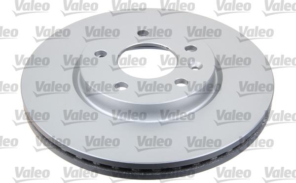 Valeo 672581 - Тормозной диск abcparts.ee