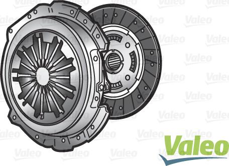 Valeo 228323. - Комплект сцепления abcparts.ee