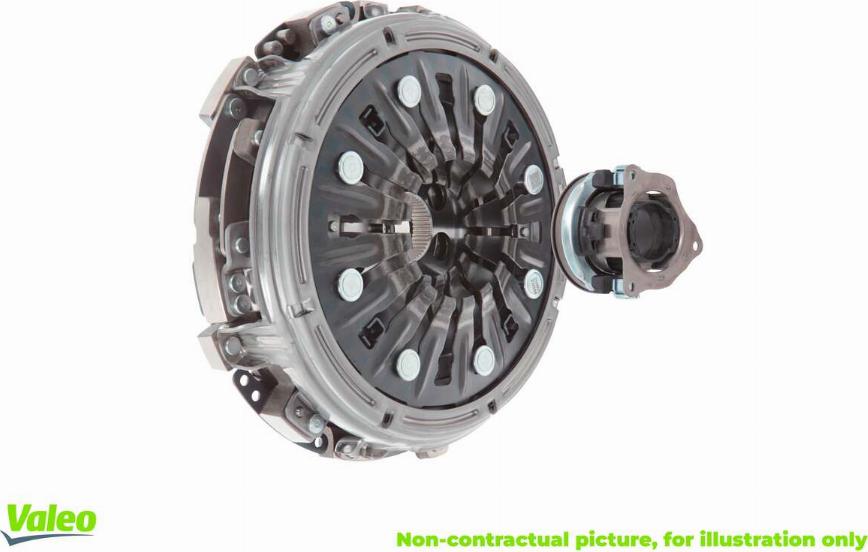 Valeo 855115 - Комплект сцепления abcparts.ee