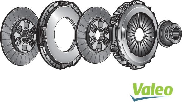 Valeo 808513 - Комплект сцепления abcparts.ee
