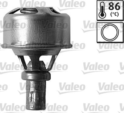 Valeo 819923 - Термостат охлаждающей жидкости / корпус abcparts.ee
