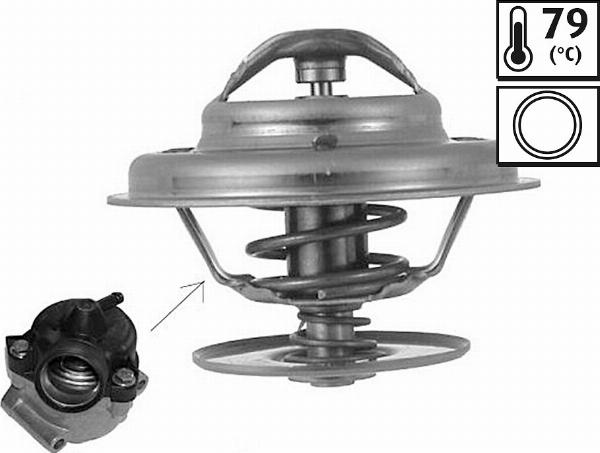 Valeo 819872 - Термостат охлаждающей жидкости / корпус abcparts.ee