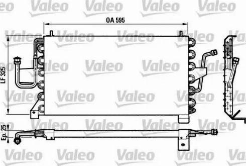Valeo 816773 - Конденсатор кондиционера abcparts.ee